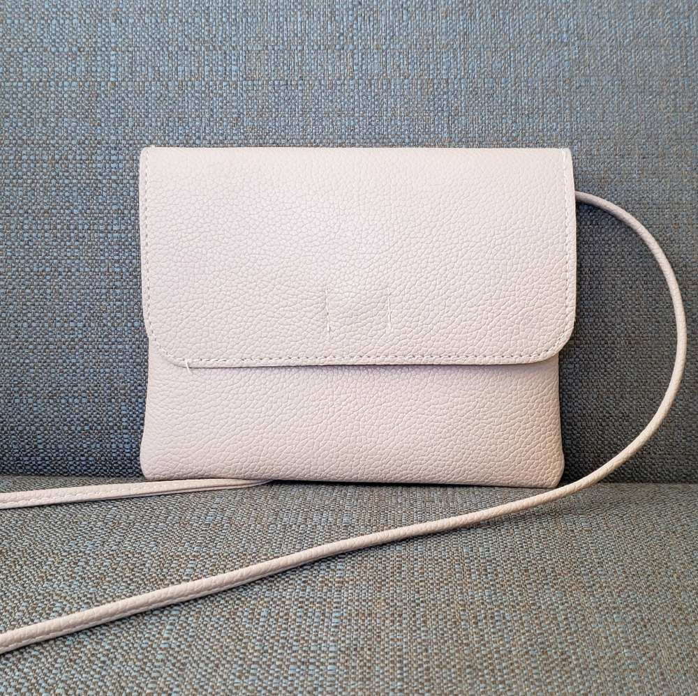 Mini Faux Leather Crossbody